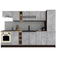 Bucatarie MARINA NEW 310 A Wenge / Decor 4298